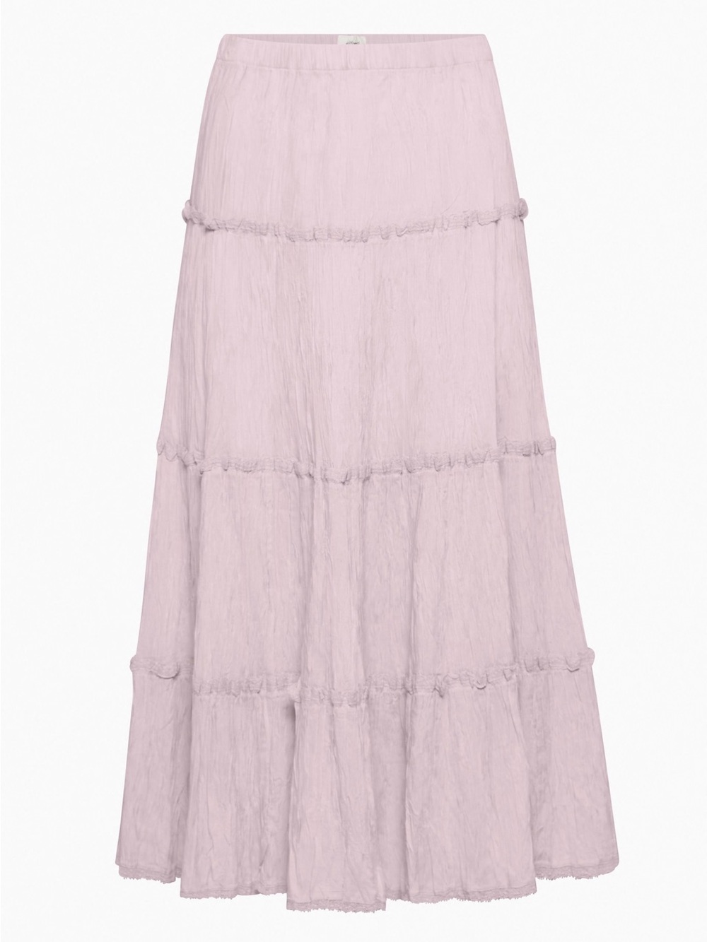 Aritzia Wilfred “Damasque Skirt” - Lilac Tiered Maxi Skirt